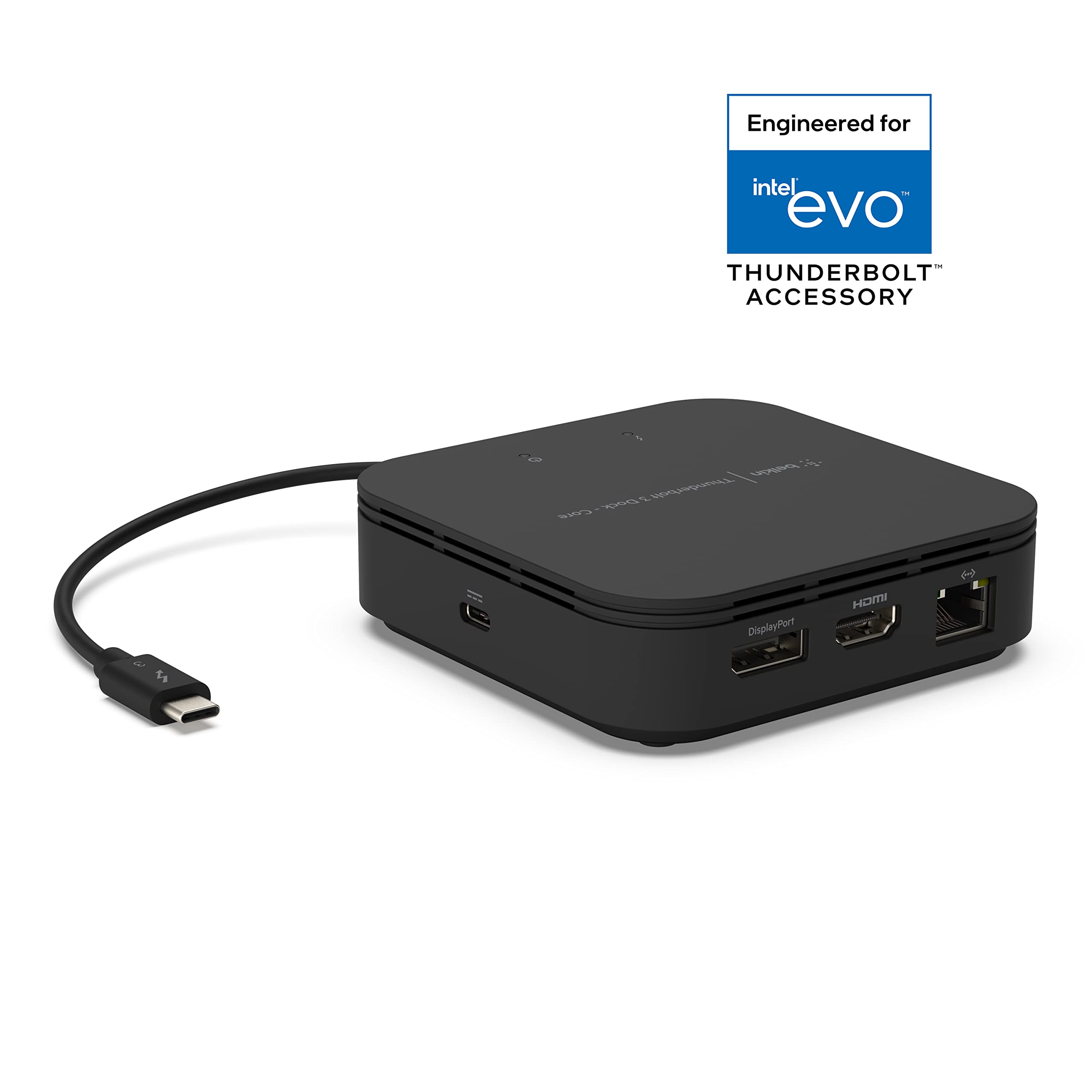 BELKIN THUNDERBOLT 3 CORE DISPLAYPORT|HDMI 60WPD DOCK FOR MAC AND WINDOWS WITH T